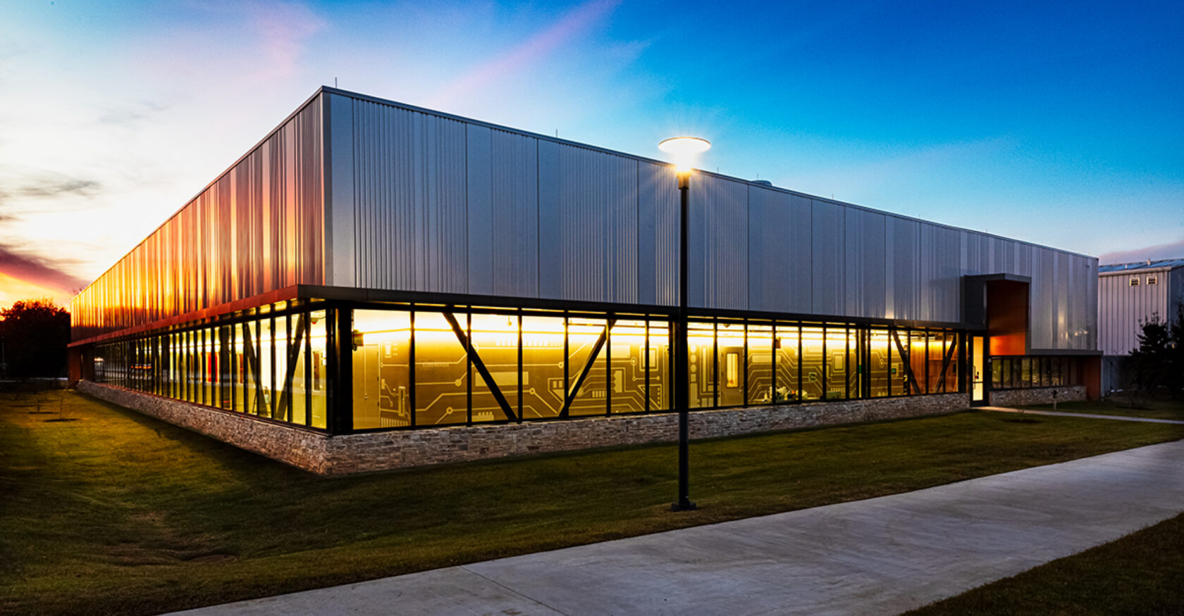 exterior of music lab