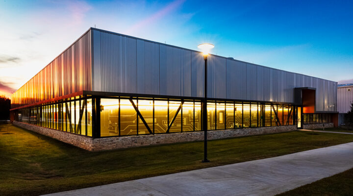 exterior of music lab