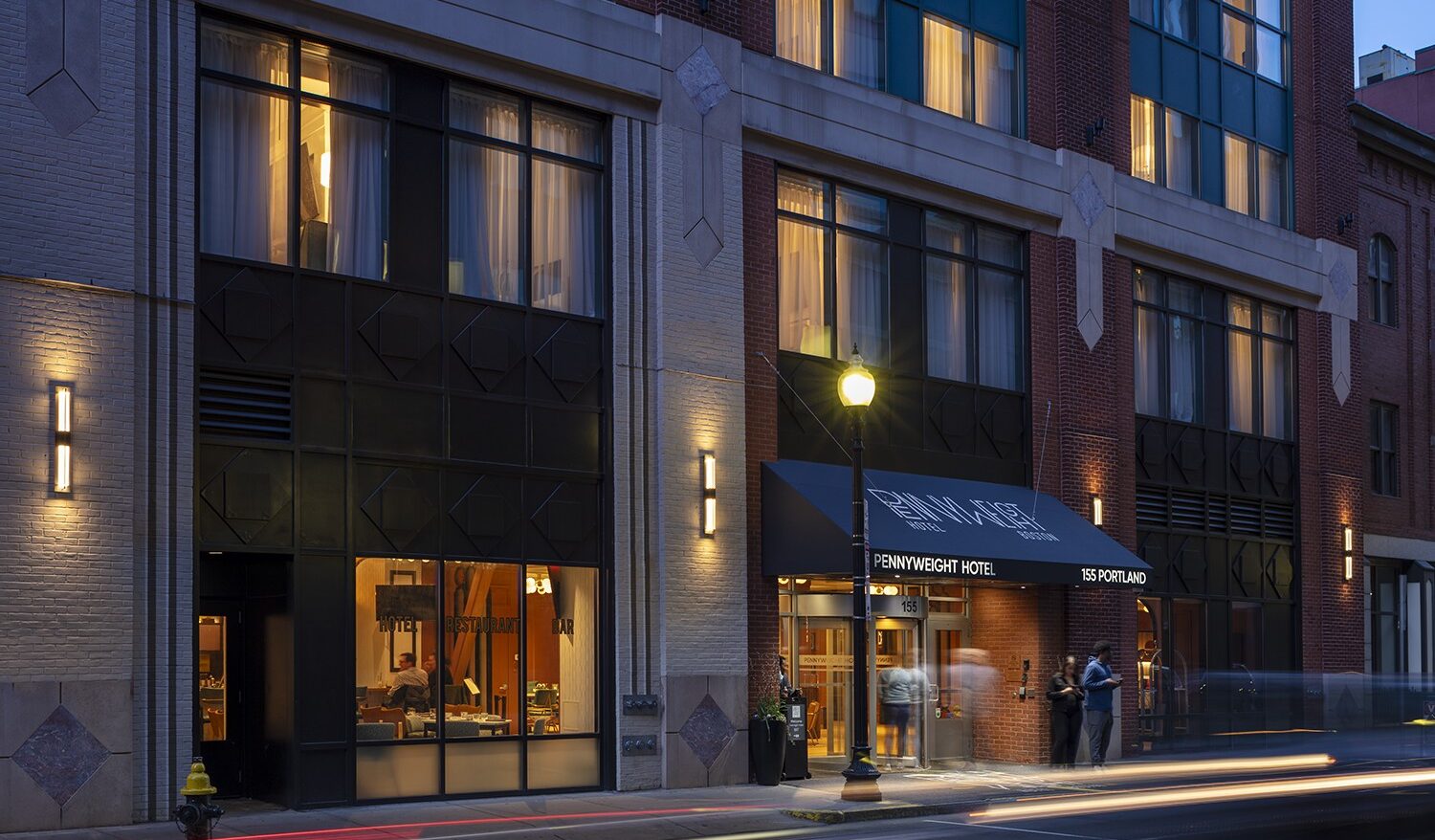 Hilton pennyweight hotel entrance