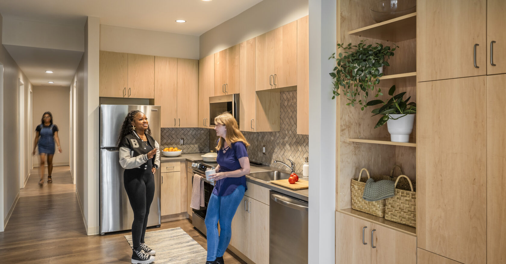 University of Virginia’s Gaston & Ramazani Student Houses- interior