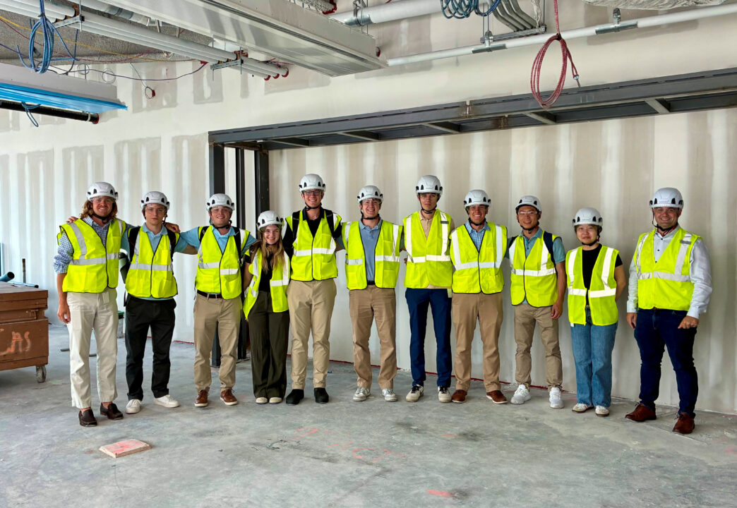 Group photo from the 585 Kendall Intern Site Visit