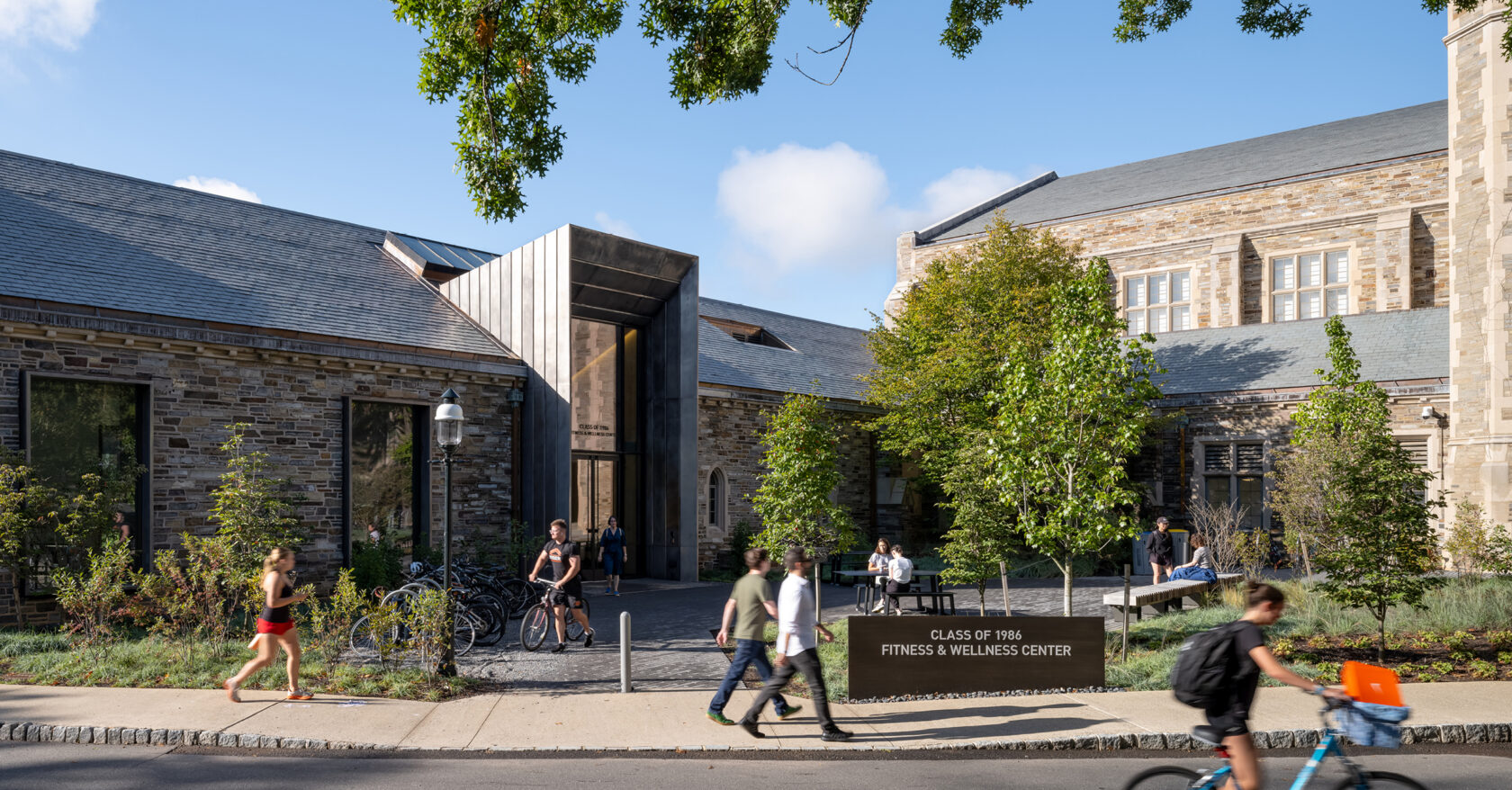 Princeton gym exterior