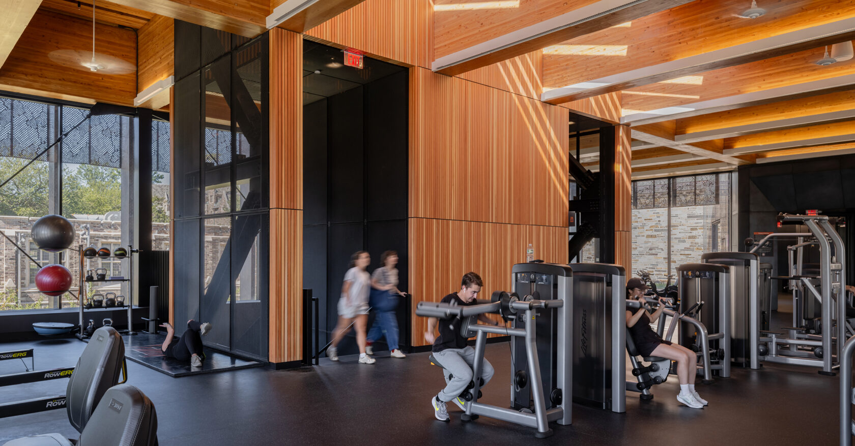 Interior Princeton gym