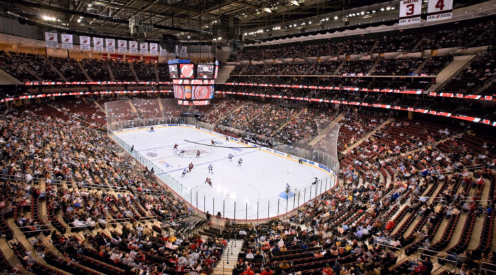 Prudential Center Arena interior